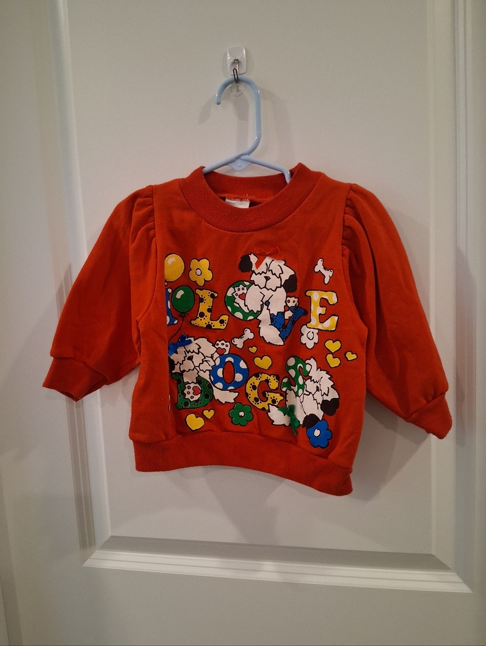 Vintage Buster Brown Red Kids Graphic Pullover Sweatshirt Size 2T